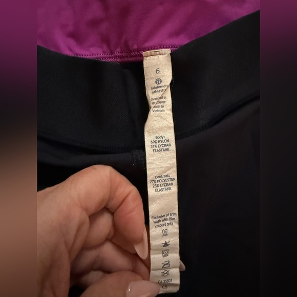 Rare Lululemon What The Sport Short II 6” Pigment Wind Berry Rumble Multi Size 6 - Picture 5 of 5